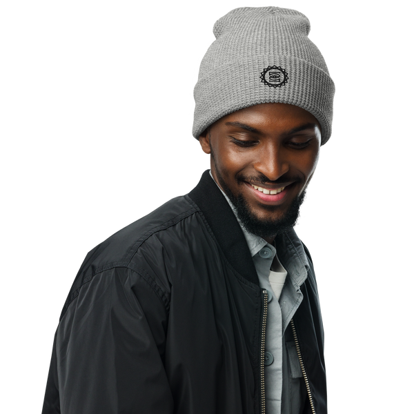 The north online face waffle beanie
