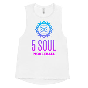 Open image in slideshow, Ladies’ Muscle Tank
